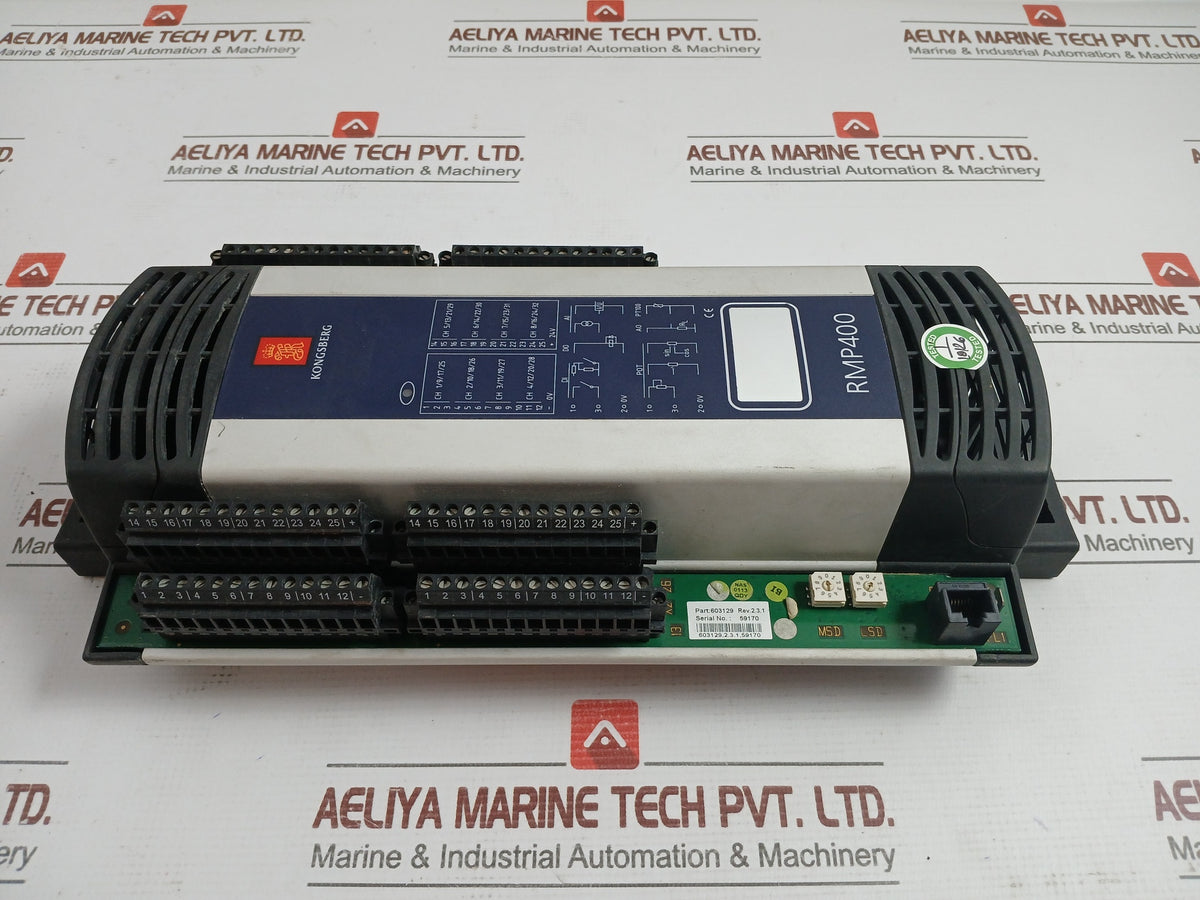 Kongsberg Rmp400 Remote I/O Module Rev 2.3.1 603129