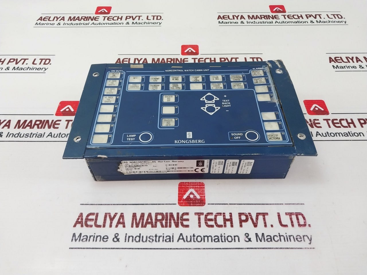 Kongsberg Ha448511C Watch Cabin Unit Rev. B