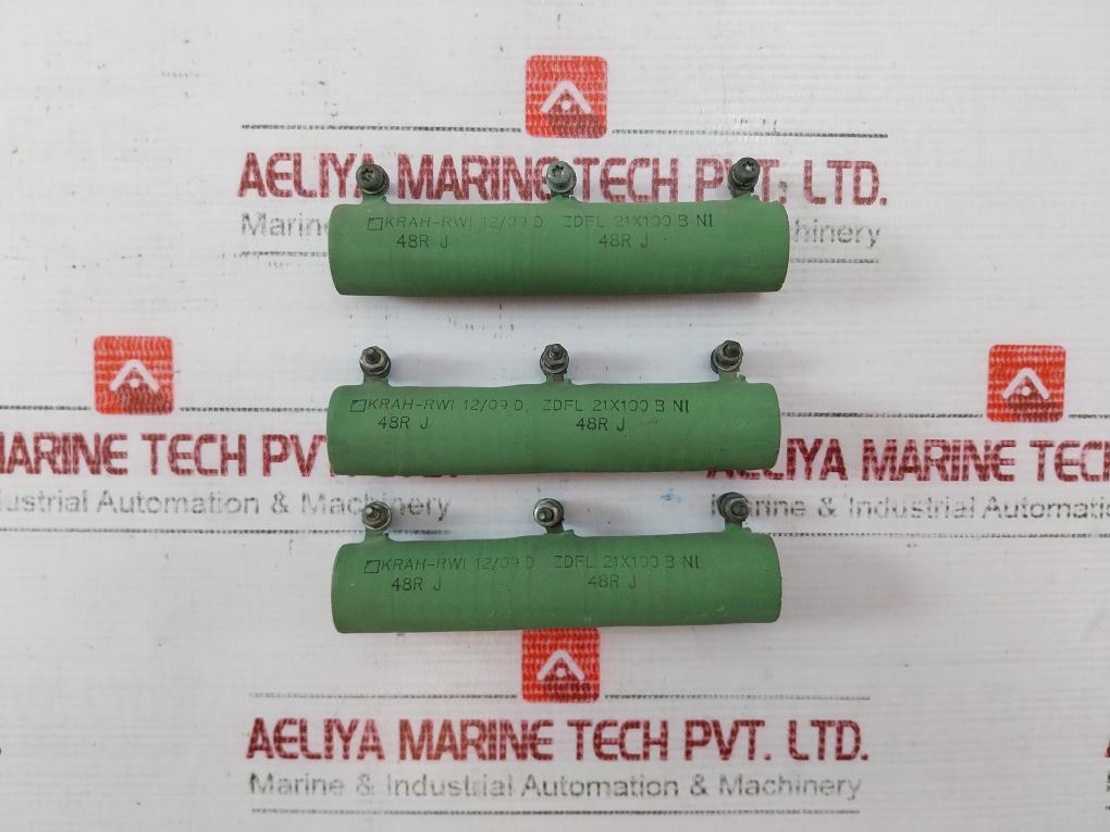 Krah-rwi Zdfl 21X100 B Ni Wire Wound Resistor 12/09 D