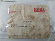 Kral Ued 78A Gasket Set K32-42.21A/.26A/.31A