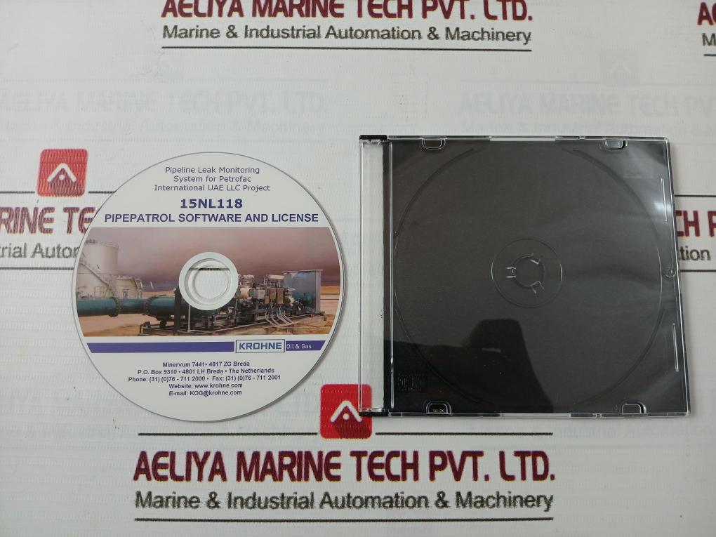 Krohne 15Nl118 Pipepatrol Software And License Cd