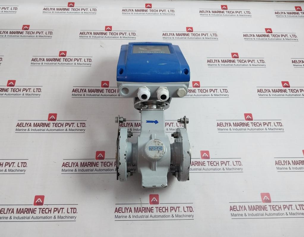 Krohne Optiflux 2100C Basic I/O Electromagnetic Flowmeter 78Ohm Ip67 100-230Vac