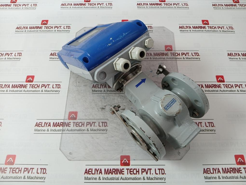 Krohne Optiflux 2100C Basic I/O Electromagnetic Flowmeter Ip67 100-230 Vac 50Hz