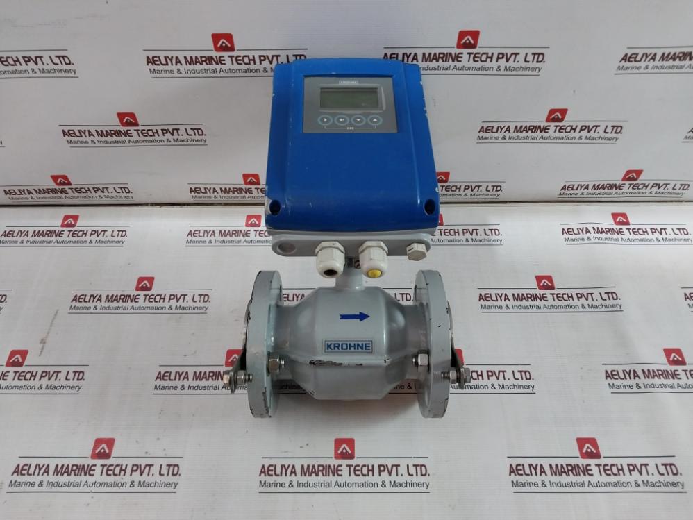 Krohne Optiflux 2100C Electromagnetic Flowmeter 100-230 Vac, 50Hz 8Va Ip67