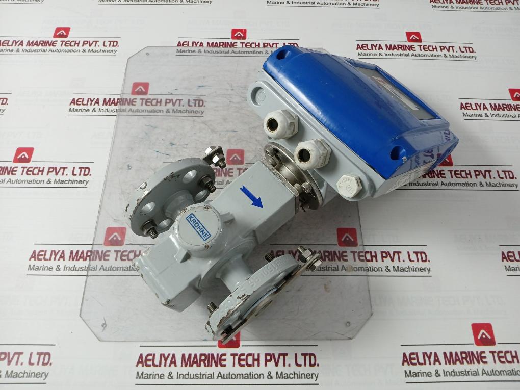 Krohne Optiflux 4100C Basic I/O Electromagnetic Flowmeter 100-230Vac Ip67 8Va