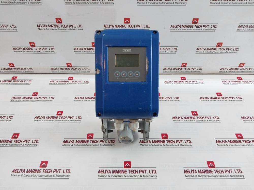 Krohne Optiflux 4100C Basic I/O Electromagnetic Flowmeter Ip67 100-230 Vac 50Hz
