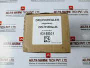 Kromschroder Gdj 15R04-0L Pressure Regulator K.230739922262 16-28 Mbar
