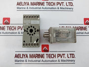 Kuhnke Uf3-24Vdc 1Fl Universal Relay W/ Socket Z396 10A 250-300Vac