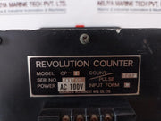 Kuramoto Instrument Cp-1 Revolution Counter Ac100V Used