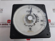 Kuramoto Instrument Rpm Meter 120-0-120 Rpm Ac 100V