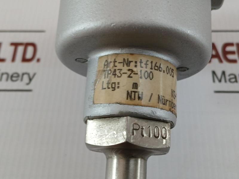 L-150 Ntw D-12=Mm Temperature Sensor Part No. Tp43-2-100