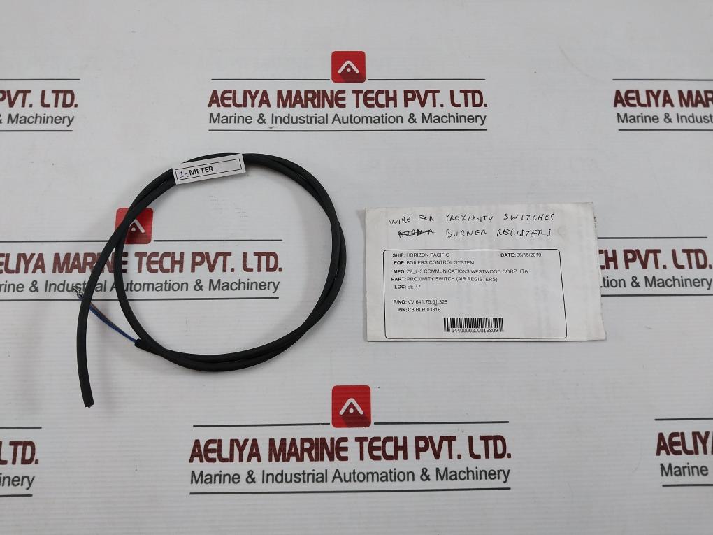 L-3 Vv.641.75.01.328 Wire For Proximity Switch Burner Register