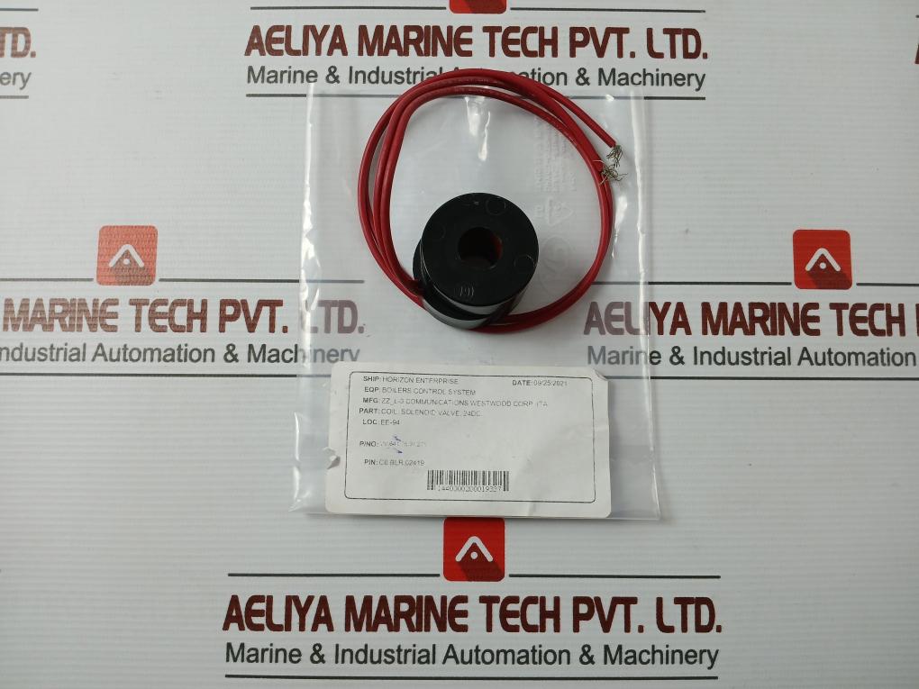 L-3 Communications Westwood C8 Blr.02419 Solenoid Valve Coil 24 Vdc