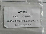 Lot of 2X  50 Gm WATERS 415000106 Spare Parts Kit