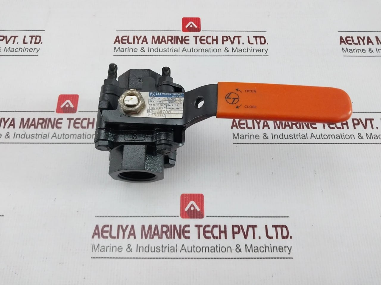 L&T L7Rbtc Bore Ball Valve Dn25 Class: 800 New