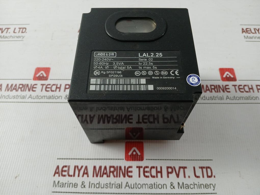 Lal2.25 Burner Controller 50-60hz 220-240v Landis & Gyr