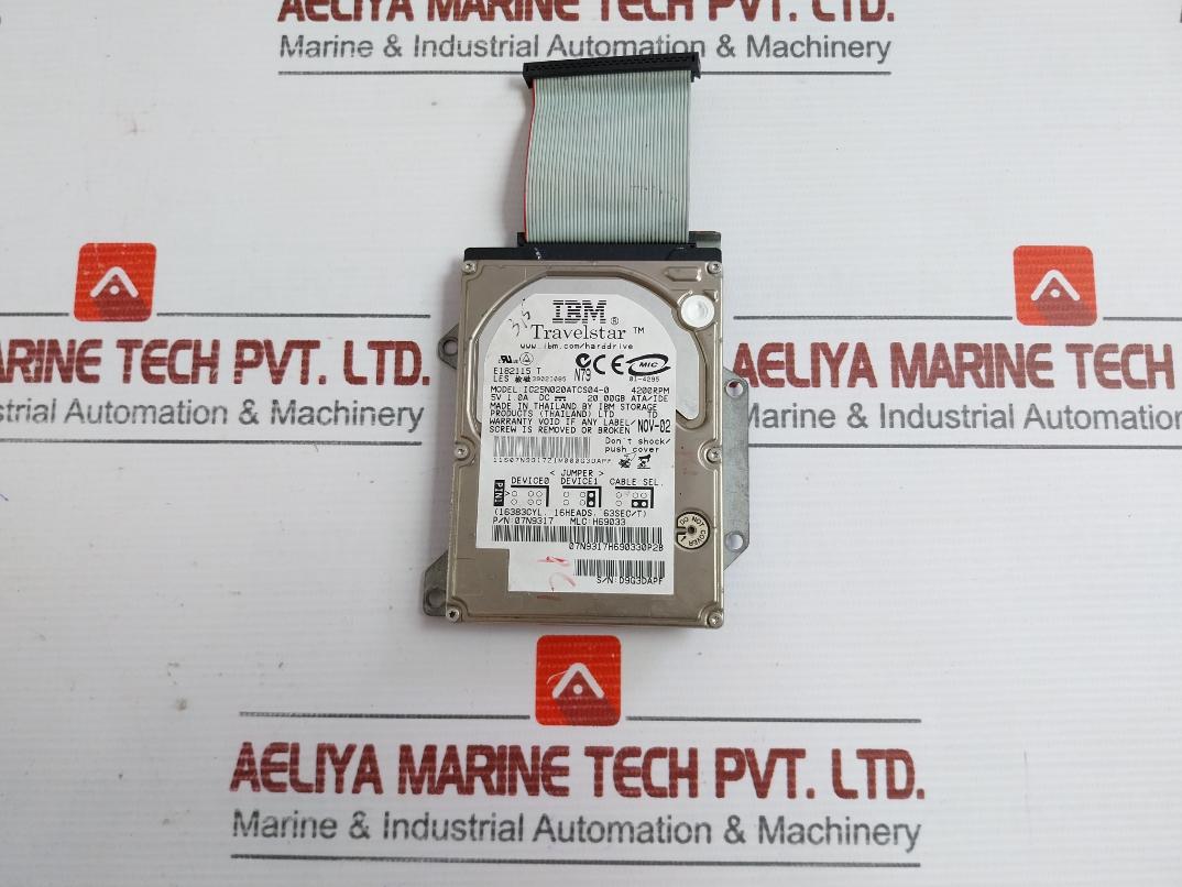 Laptop Hard Drive 4200 Rpm Brand Ibm  Ic25n020atcs04-0