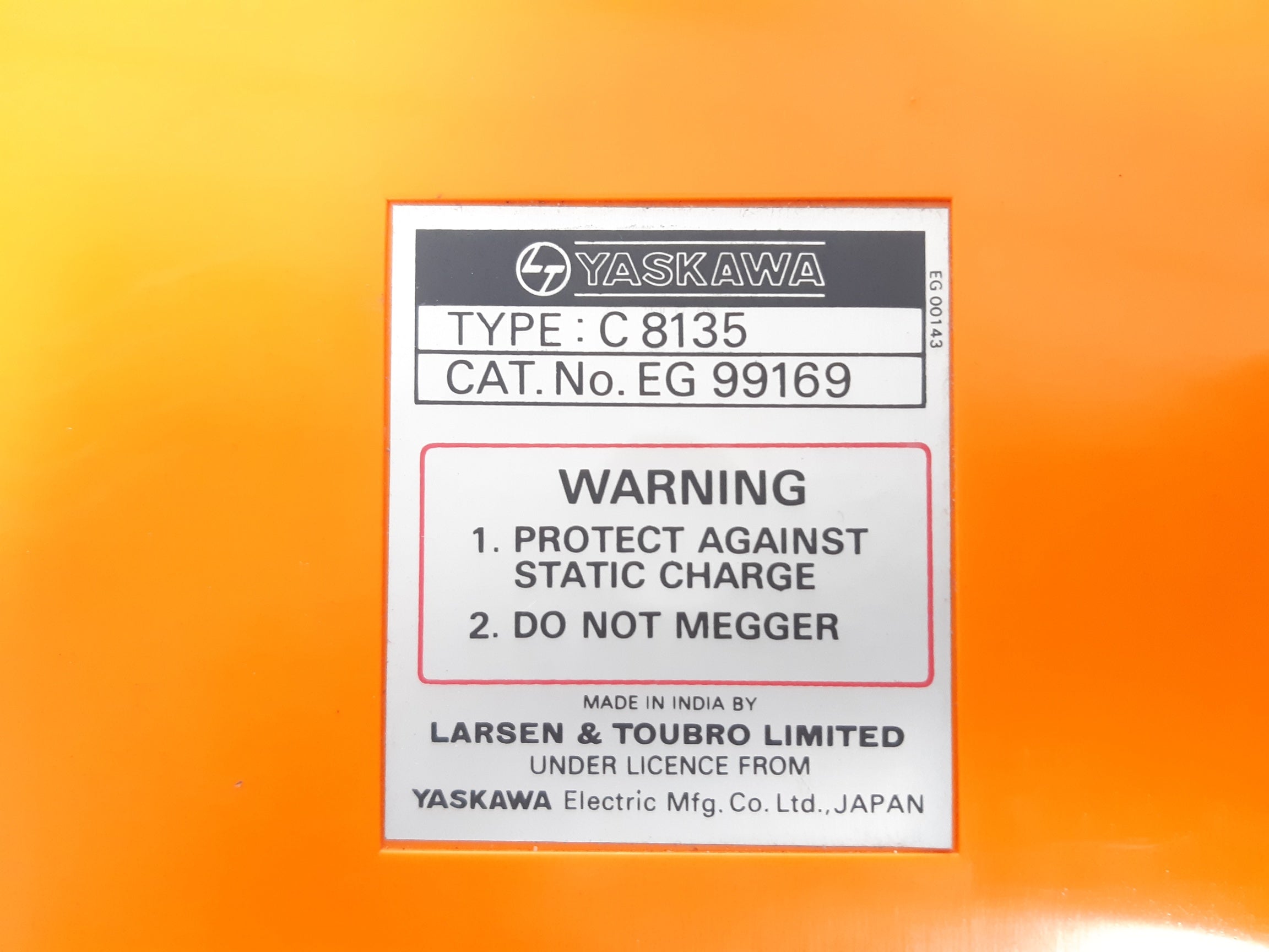 Larsen & Toubro C 8135 Remote I/O Drive