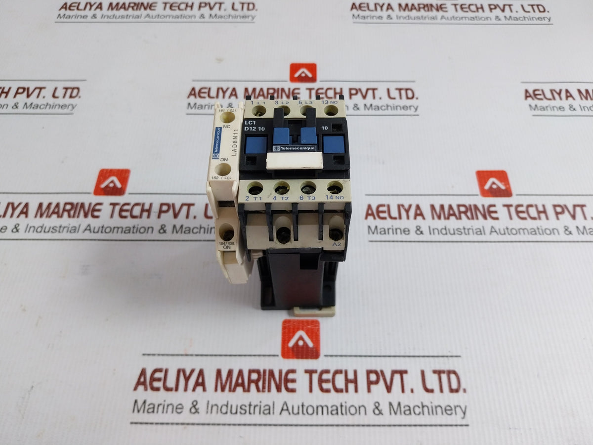 Lc1-d12-10-3-pole-Contactor-600-Vac-25A-Telemecanique-209387-1