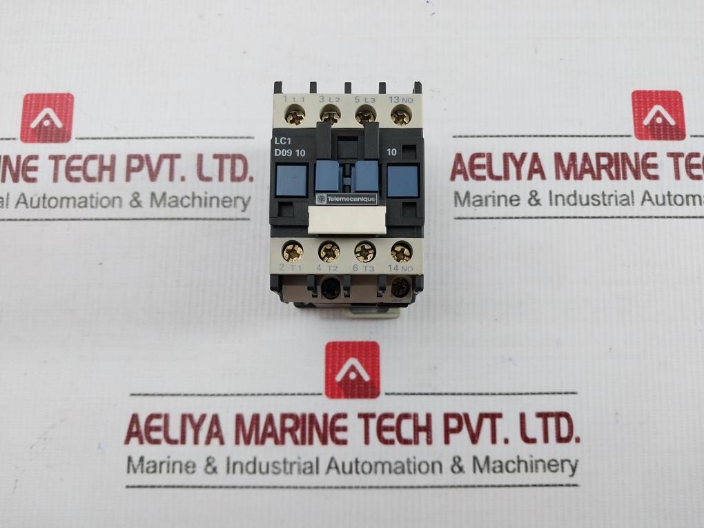 Lc1 D09 10 Contactor 1000v/25a/50-60hz By Telemecanique