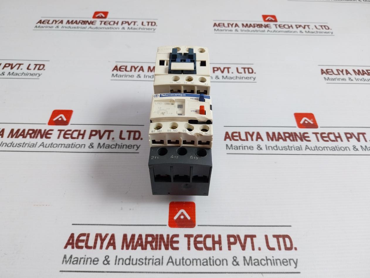 Lc1d09 With Lrd06 Tesys D Contactor Overload Relay Schneider Electric