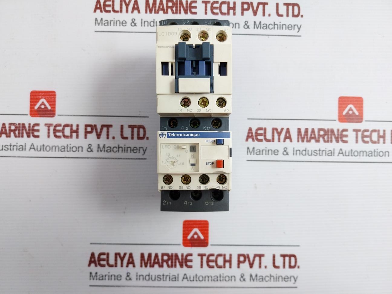 Lc1d09 With Lrd06 Tesys D Contactor Overload Relay Schneider Electric