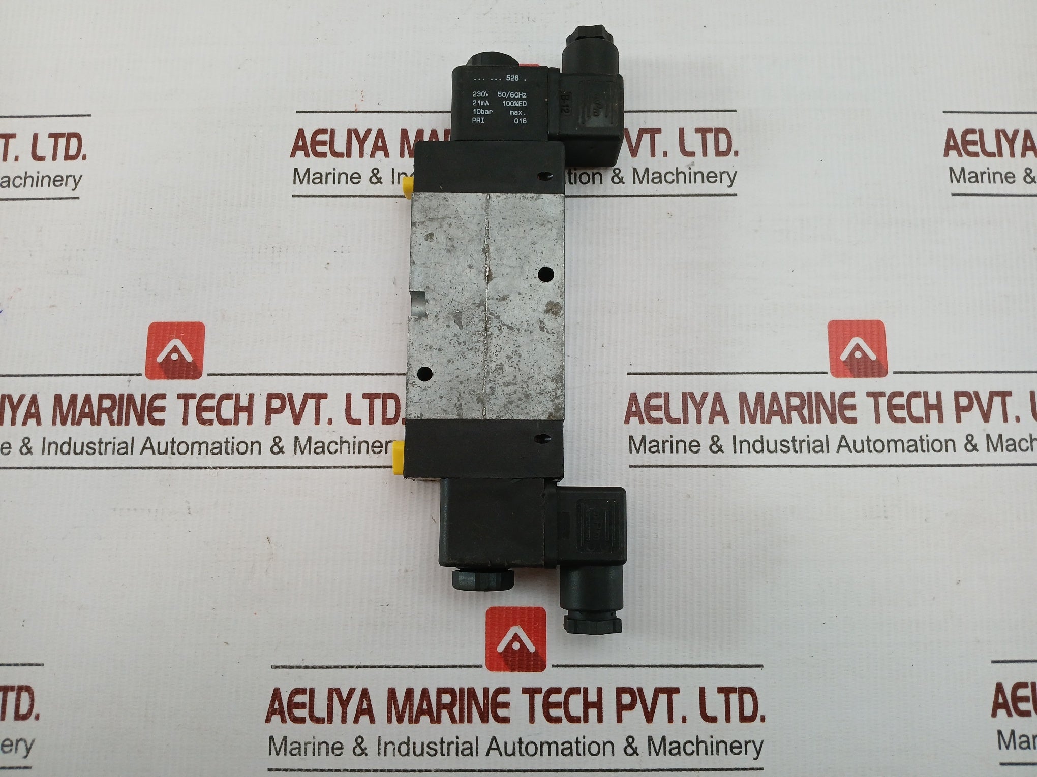 Condition Used Pneumatic Double Solenoid Valve 230v 50/60hz Rexroth 577 627.... 0