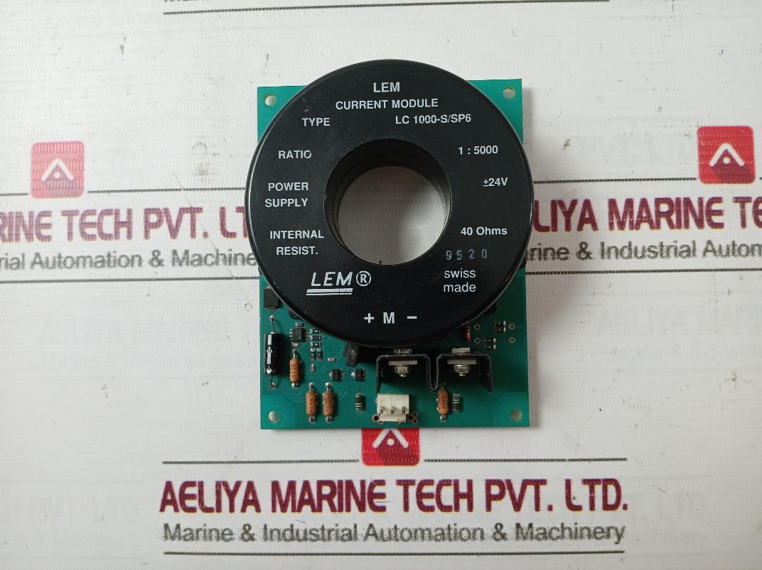 Lem Lc 1000-s/Sp6 Current Module Board F2C F1W 94V0 1:5000