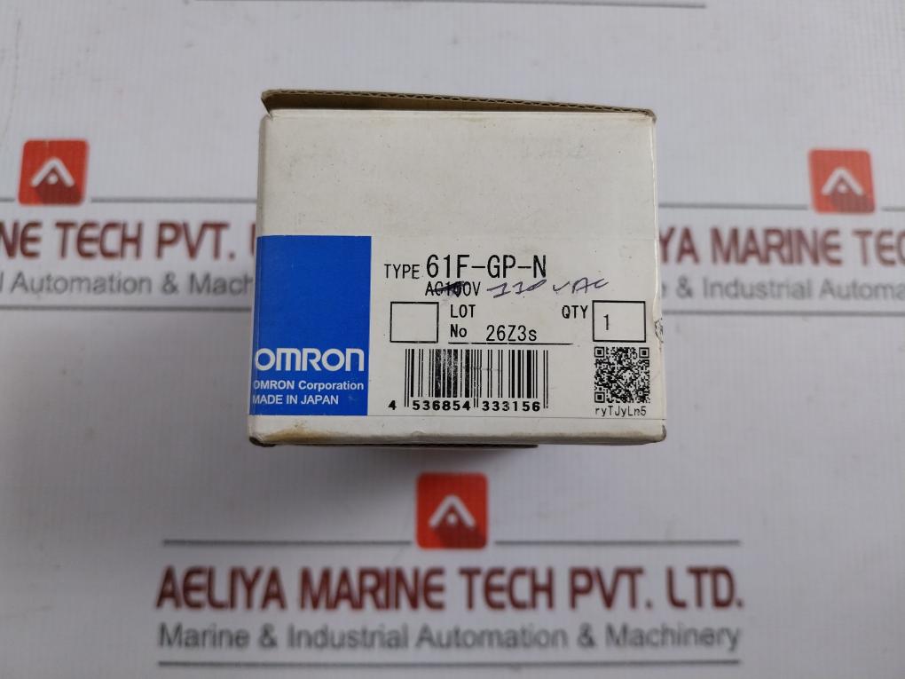 Level Switch Floatless Brand Omron 61f-Gp-N 50/60hz