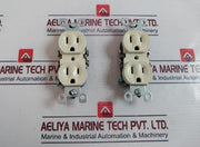 Lot of 7X Leviton 5320-ICP Duplex Receptacle 15A 125V