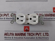 Lot of 2X Leviton Duplex Receptacle 15A 125V
