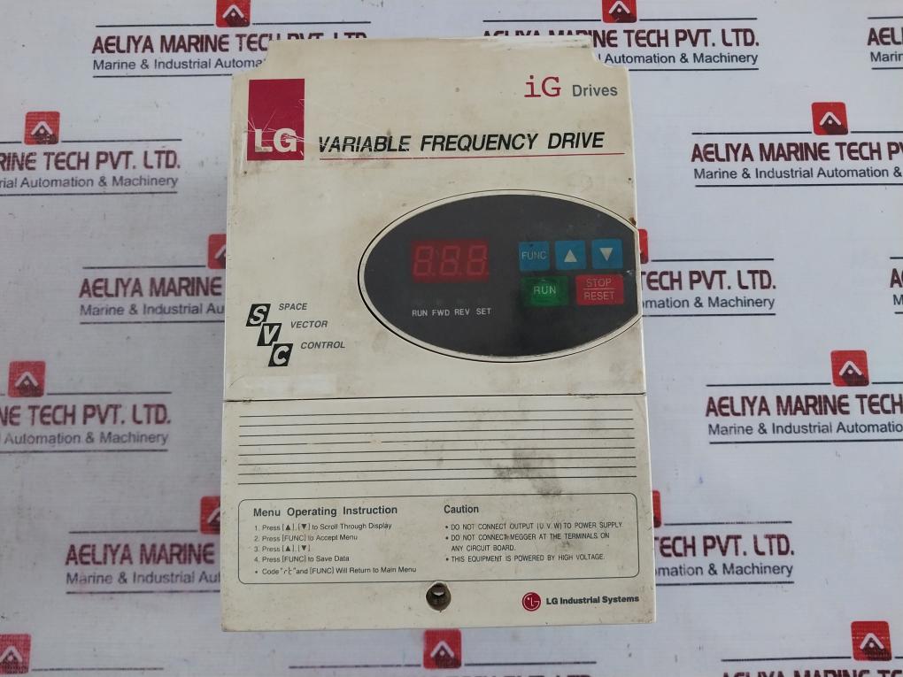 Lg Industrial Systems Ig Drives Variable Frequency Drive 24V---dc 0.09A