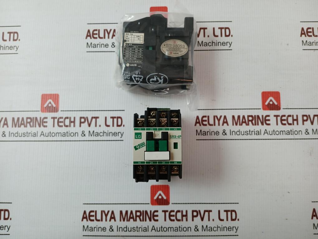 Auxiliary Relay Contactor Srx-4p  16a By Lg