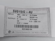 Lg Sv008ig-4 Svc Adjustable Frequency Inverter Drive 380-480v 3phase 5.3a