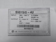 Lg Sv015Ig-4U Adjustable Frequency Drive 380-480V 3 Phase 5.3A 50/60Hz