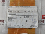 Liebherr 411515014 Assorted Fastener & Fitting Lot Bos 2600730, Bos 2600/30
