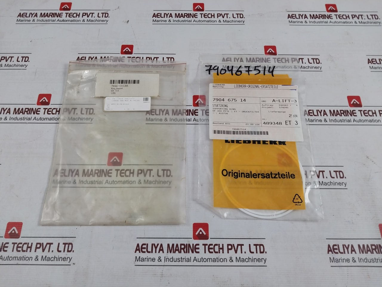 Liebherr Mtc-1900-60D Seal O-ring Kit For Crane Model 6B-23A Iso 3601-1