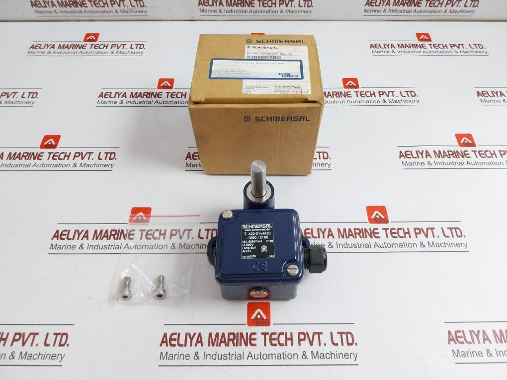 Limit-Switch-500V-101163279-By-Schmersal-T-422-01Y-m20-1090-2186-208405-1