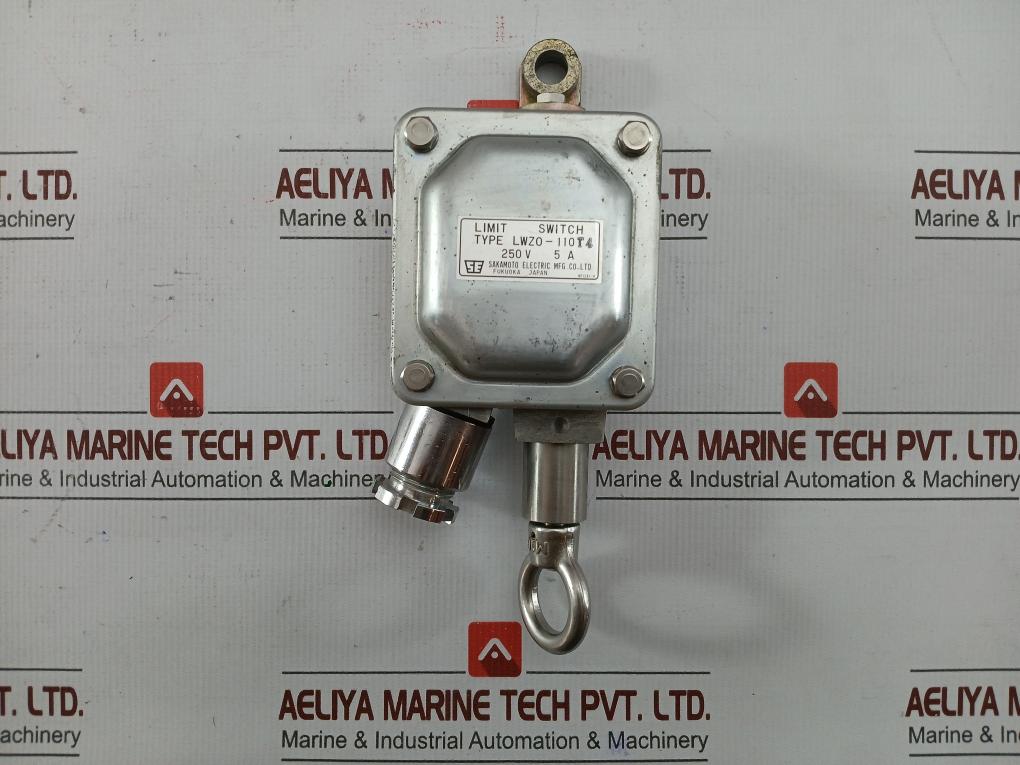 Limit Switch 250v Sakamoto Electric  Part Number Lwzo-110t4