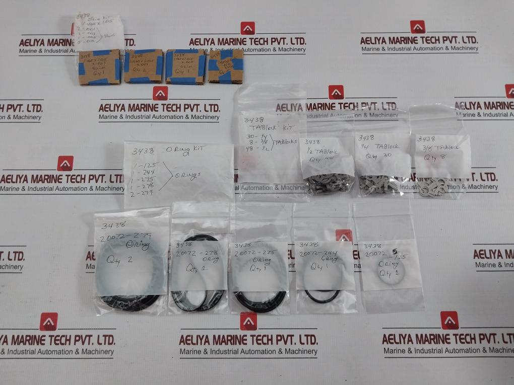 Lock Washer Kit Shims & O-Ring Tablock  2ec-092