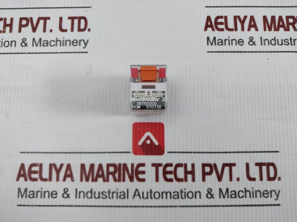 Lot-Of-20x-Relay-6a-250vac-Brand-Weidmuller-1181100000-1