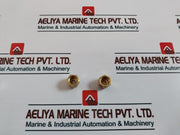 Lot of 10X Agilent Technologies 5180-4105 Brass Nut 1/4