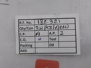 Lot of 10X FKM 3-916 V0709-90 O-Ring 29.74 mm x 2.95 mm FCBR-90-OR-916