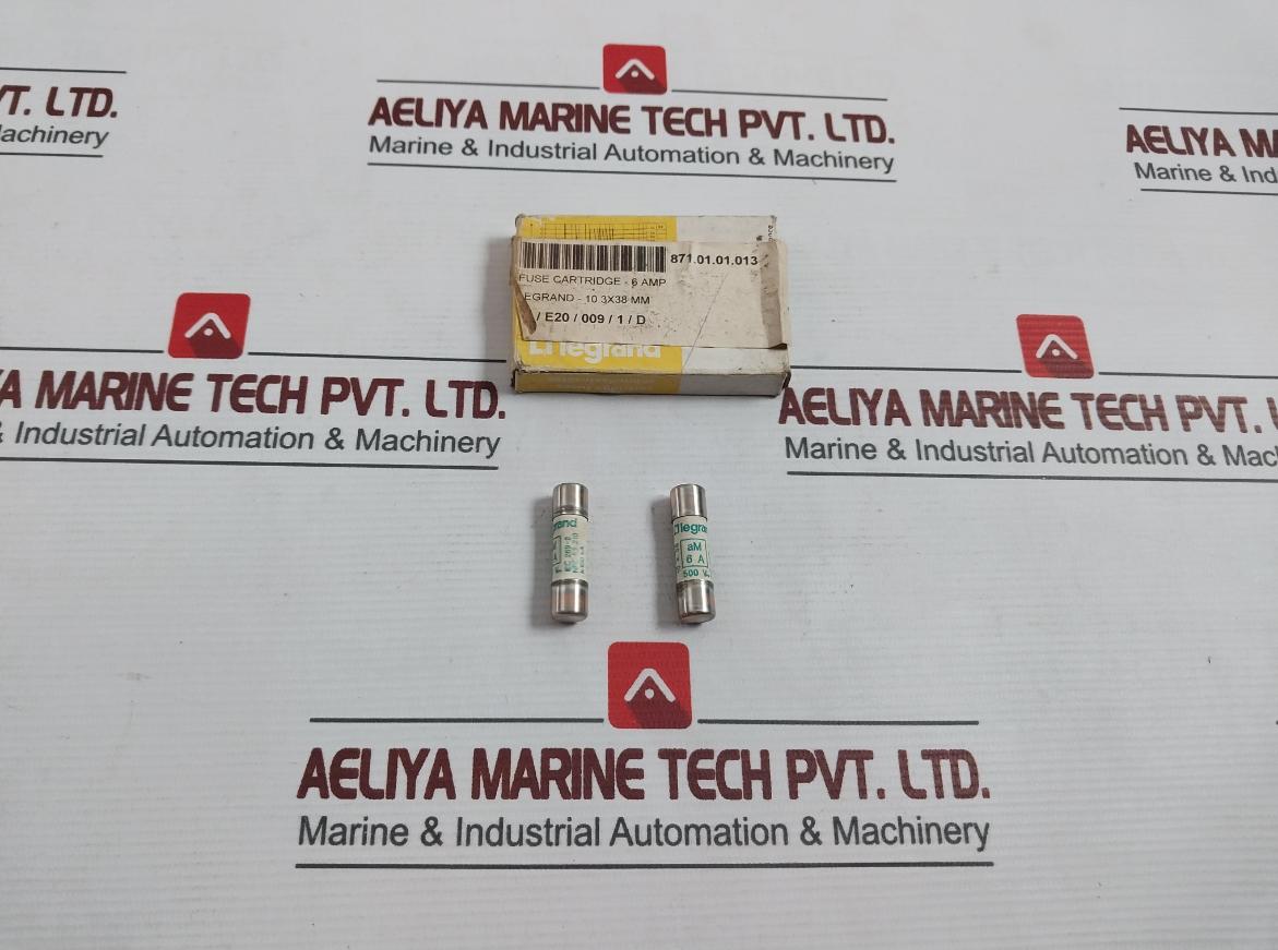 Lot Of 10X Legrand 130 06 Cartridge Fuse 10 X 38Mm