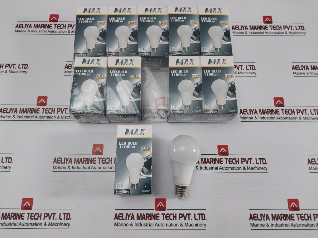 Lot of 10X MAX M-B1114-A LED Bulb F/ Non-directional Lamp AC220-240V 50/60HZ
