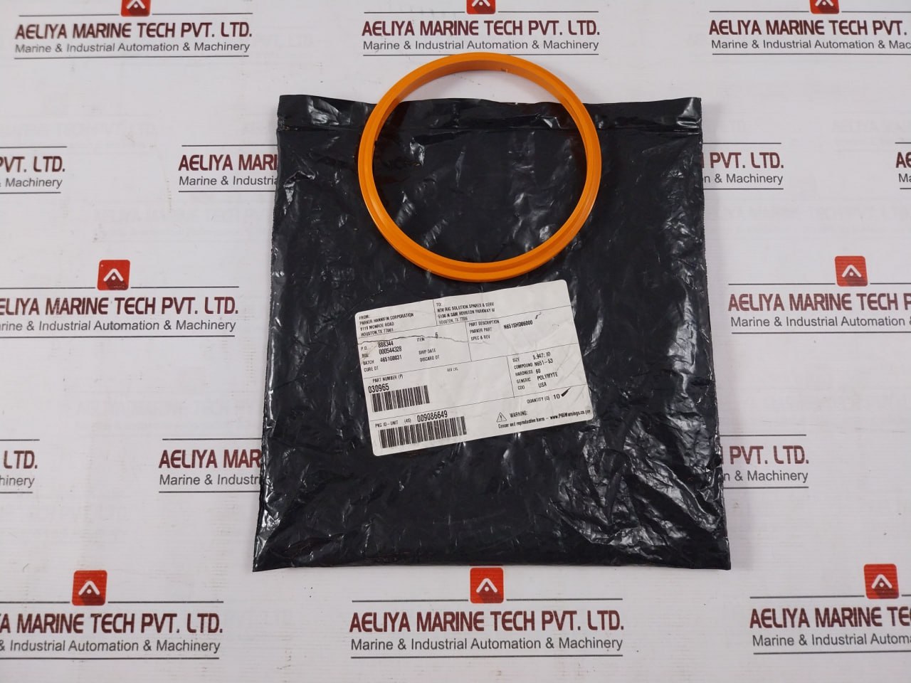 Lot of 10X PARKER HANNIFIN 030965 Hydraulic Seal Kit N651SHD06000 5.947