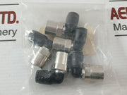 Lot Of 10X Rs 227-5953 Elbow Threaded Adaptor 6 X 1/8