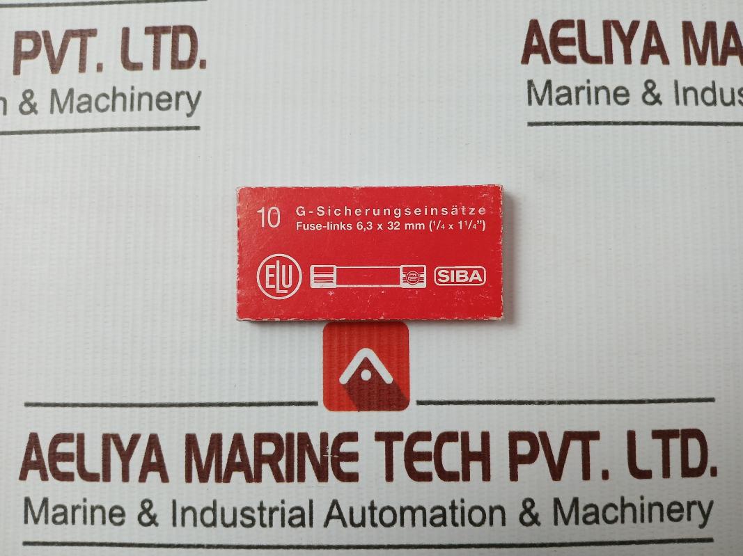 Lot Of 10X Siba 189020 Fuse 500V Ac 5A 6.3 Mm × 32 Mm