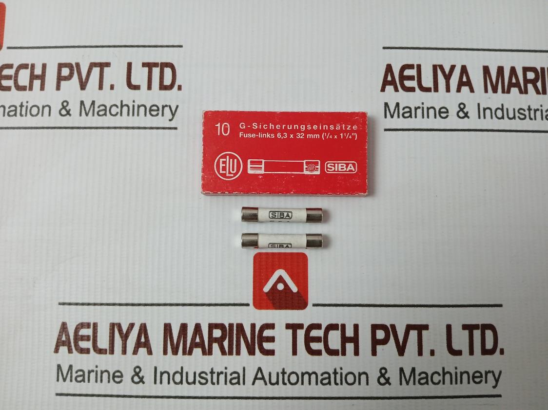 Lot Of 10X Siba 189020 Fuse 500V Ac 5A 6.3 Mm × 32 Mm