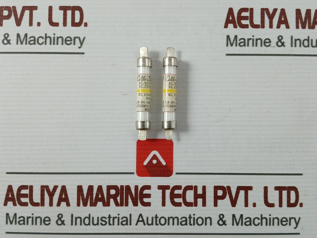 Lot Of 10X Utsunomiya Electric Nc1 Cello-lite Fuse Bc. 20Ka•Ff.1.35